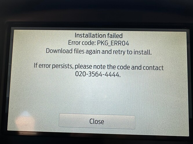 Failed