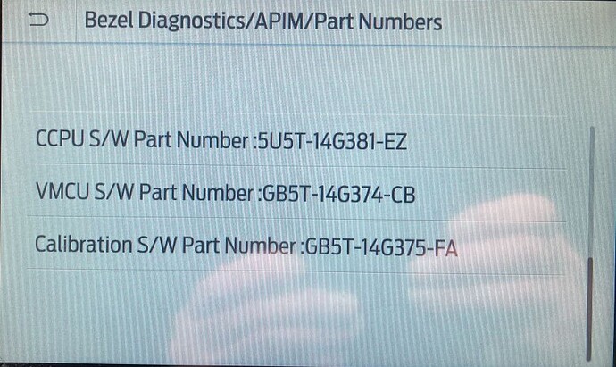 APIM Part Numbers 2
