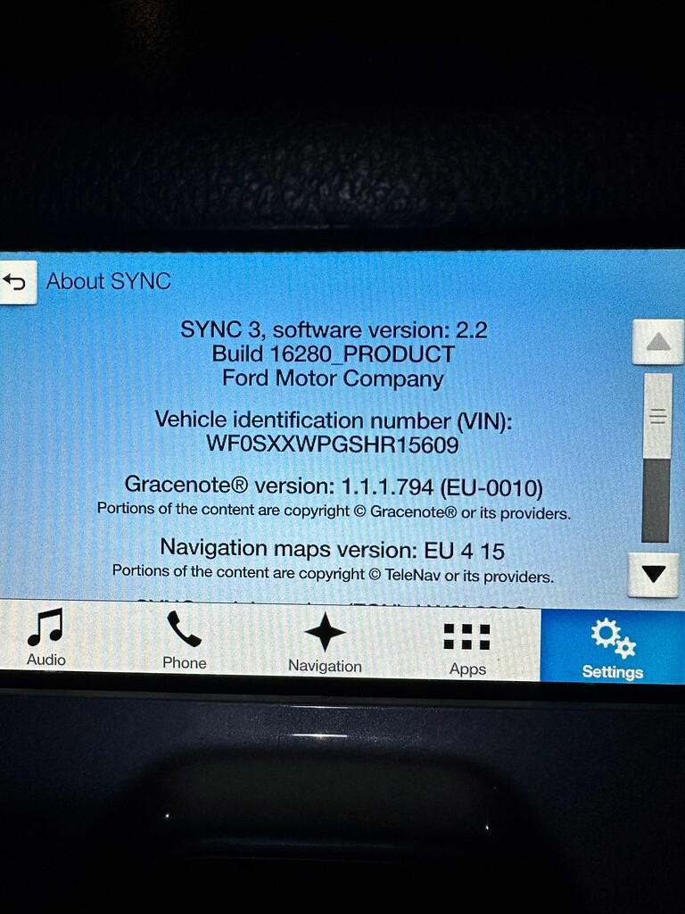 Synce 3 Bricked After Trying To Install The Update - SYNC 3 Support ...