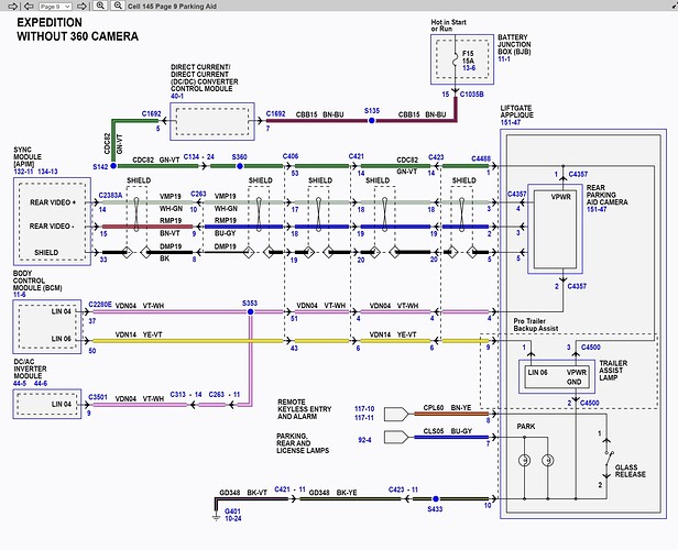 Parking Aid Diagram Page 9