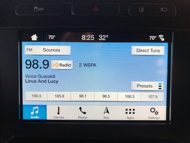 ford radio sample